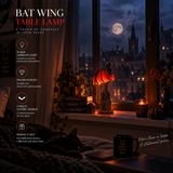 Bat Halloween Lamp By Lovety
