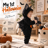 Baby Halloween Bat Costume By Lovety