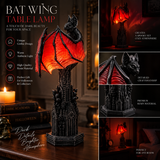 Bat Halloween Lamp By Lovety