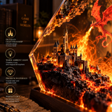 Fire Dragon Halloween Lamp By Lovety